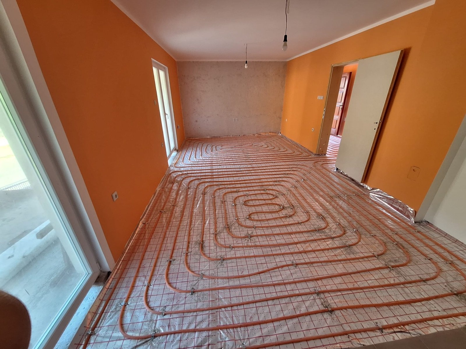 Podno grejanje u dnevnom boravku